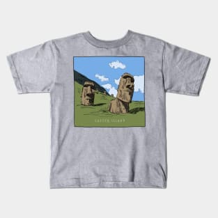 Easter Island Kids T-Shirt